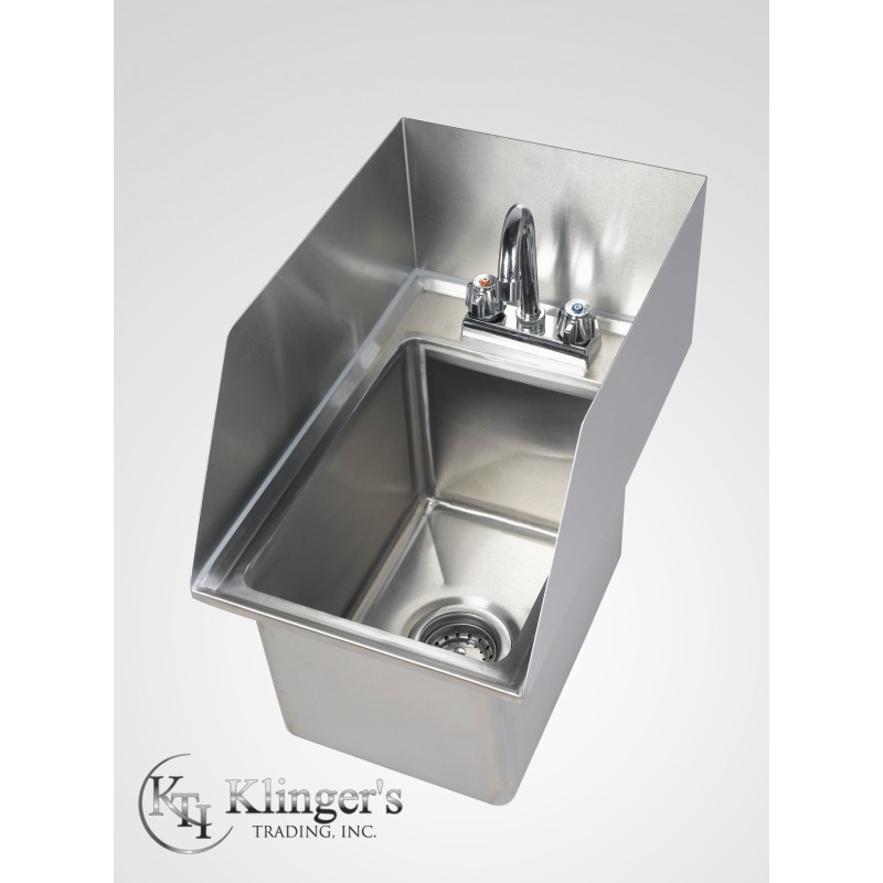 SPDIS1014 Drop in Sink w/Splash Guard KlingersTrading