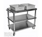 Large All Stainless Service Cart