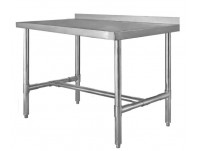 HBST3060 H Frame Table w/Backsplash