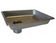 22 Stainless Feed Pan