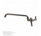 Add On Faucet for Prerinse, 8" Spout